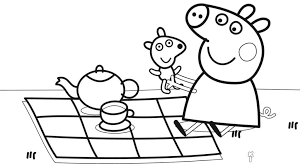 Pepa pig coloring pages to print. Coloring Rocks Peppa Pig Coloring Pages Peppa Pig Colouring Peppa Pig