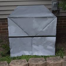 The covers we have developed are for three standard sizes of air conditioner units. Air Conditioner Covers Outdoor Air Conditioner Cover A C Winter Weather Protector Square Gray Amazon Com Au Home