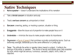 Satire The Mace And Rapier Ppt Download