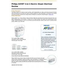 It features a compact size and takes up the least amount of space in any room. Nepaisyti Apibudinimas SumaistÄ¯ Philips Avent Sterilizer 3 In 1 Malzwischendurch Net
