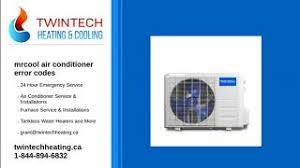 The remote that comes with your mr cool diy ductless mini split helps control the indoor unit to your exact needs. Mrcool Air Conditioner Error Codes Youtube