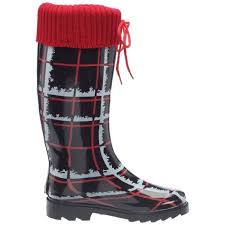 Pin Op Rain Boots