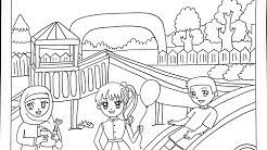 20 gambar sketsa kumpulan gambar sketsa bunga 30 04. Contoh Gambar Gambar Mewarnai Taman Kataucap