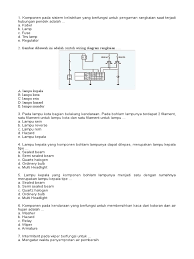 Lampu spot adalah lampu yang lampu jenis ini merupakan gabungan dari tiga jenis lampu yang telah dijelaskan sebelumnya, yaitu. Kelitrikan Kendaraan Ringan Kelas Xi Tkro