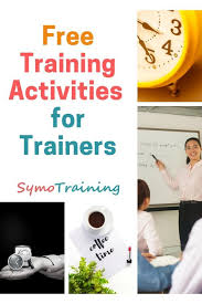 Free Ideas For Training Activities For Trainers To Use For Workshops And Classes For Train Activities Leadership Training Activities Time Management Activities