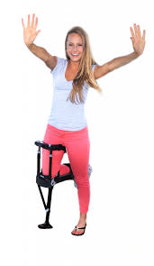 Get The Best Alternative To Crutches Iwalkfree Crutches Knee Scooter Broken Ankle