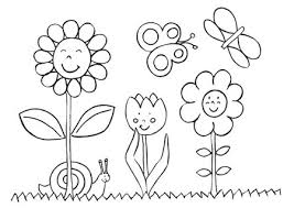 Disegni da colorare e stampare gratis per bambini. Fiori Disegni Da Stampare Gratis E Da Colorare Per Bambini