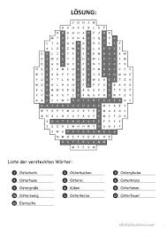 Kostenlos eigene suchsel erstellen auf suchsel.net. Spiele Im Deutschunterricht Suchsel Zum Thema Ostern Deutsch Daf Arbeitsblatter