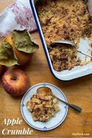 Schneller Apple Crumble Gut Beck Rezept Lebensmittel Essen Rezepte Essen
