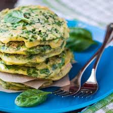 Pancakes Sales Aux Epinards Et Ricotta Recette Recette Pancakes Pancakes Sales Repas