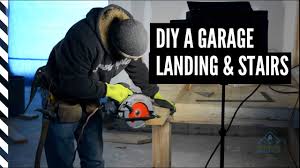 A stair's slope determines how easy or comfortable it is to walk up or down the staircase. Building Landing And Stairs For A Garage Youtube