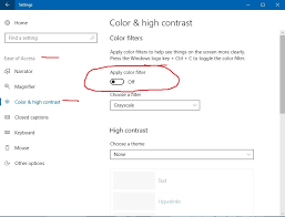 If that did not resolve you issue, then try this: Windows 10 Washed Out Colors Microsoft Community