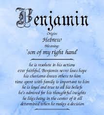 Meaning Of The Name Benjamin Boy Name Meanings Hebrew Baby Names Names With Meaning