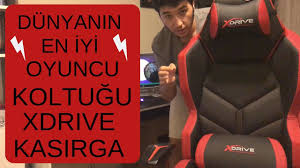 Dunyanin En Iyi Oyuncu Koltugu Xdrive Kasirga Oyuncu Koltugu Incelemesi Youtube
