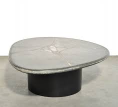Accent your living room with a coffee, console, sofa or end table. Brutalist Oval Natural Stone Coffee Table By Sculptor Paul Kingma 1990s 130361