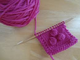 Edge st, p1, * m5 (k1, p1, k1, p1, k1 in the. Fiber Flux How To Knit A Bobble