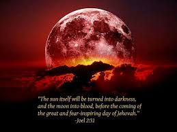 Image result for images Sun Turned Black And Moon Turned To Blood