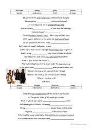 5 / 5 34 мнений. Where Is The Love By Black Eyed Peas English Esl Worksheets For Distance Learning And Physical Classrooms