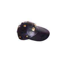 Gianni Versace Leather Cap Designer Caps Leather Cap Cap