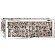 Sistine chapel michelangelo 8000 piece puzzle educa cappella sistina nib +poster. Jigsaw Puzzle Michelangelo The Sistine Chapel Ceiling Tips For Original Gifts