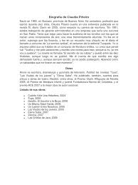Infantiles, comics y mangas, libro album, novelas, cocina, autoayuda y mucho más Biografia De Claudia Pineiro