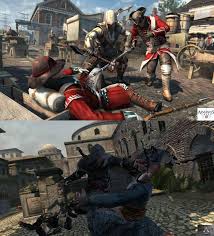 In assassin's creed iii connor will battle his enemies not only on land, but also on the high seas aboard his stalwart vessel, the aquila. Assassin S Creed 3 Vs Revelations A Visual Comparison How Much Has The Series Evolved