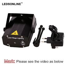 Retail Sale 150mw 4in1 Mini Laser Stage Lighting Effect Laser Projector Party Dj Disco Light 110 240v With Tr Laser Stage Lighting Disco Lights Stage Lighting