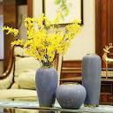 Amazon.com: CBtZ-Z YyuX-qff Pure Color Ceramic Vase, Living Room ...