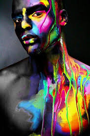 Fusion Of Colors Body Art Painting Neon Painting Body Painting