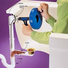 how to clear clogged drains clogged