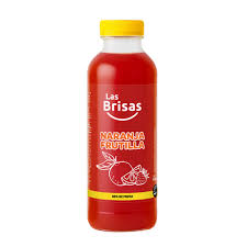 Jugo de naranja y frutilla — Las Brisas