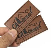 Custom Debossed Leather Patch, Leather Jeans Patches With ...