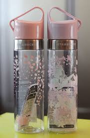 Korea Starbucks 2016 Cherry Blossom Spring Butterfly Clay Water Bottle 591ml Set Cute Water Bottles Water Bottle Bottle