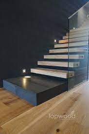 Floating Stairs Topwood Oak Timber Flooring Perth Wa Australia Floating Stairs Glass Staircase Staircase Design