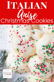 Sift together the flour and baking powder, set aside. Italian Anise Cookies No Plate Like Home