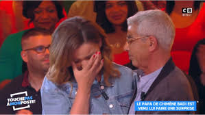 Chimène badi (manoir des fans) @chimene_badi. Chimene Badi Fond En Larmes En Decouvrant Son Papa Dans Tpmp Sur Buzz Insolite Et Culture
