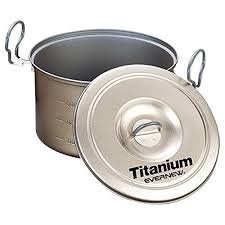 Evernew Titanium Ns Pot With Handle 2 6 L Wow I Love This Check It Out Now Camping Camping Cooking Utensils Camping Cooking Supplies Ceramic Non Stick