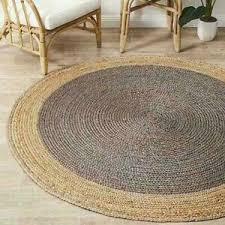 Discover kitchen rugs on amazon.com at a great price. Rug Round Natural Braided Style Rug Reversible Modern Look Rug Living Carpet Rug Ebay