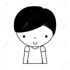 With pat o'brien, robert ryan, barbara hale, dean stockwell. Black Icon Cute Upper Body Little Boy Cartoon Vector Illustration Graphic Design Royalty Free Cliparts Vectors And Stock Illustration Image 79890455