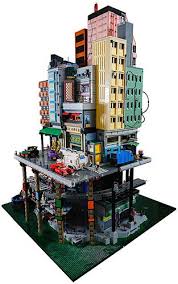 Cyberpunk City 022 Cyberpunk City Lego Design Lego Projects
