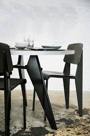 Scandinaviancollectors Jean Prouve Gueridon Dining Table 1949 And Metropole Chair Model No 306 Ci Modern Style Furniture Trendy Furniture Prouve Dining
