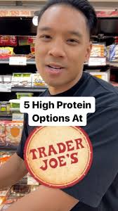 High Protein options at Trader Joe’s!, Follow for moreee