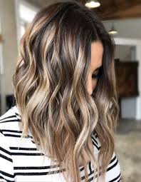 Hair Color Ideas For Long Bob Hairstyles 2018 Convey Deal Hair Styles Balayage Hair Medium Hair Styles
