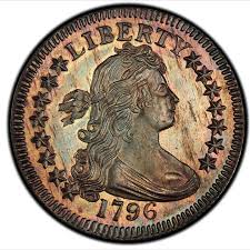 1796 Draped Bust Quarter Browning 2 Rarity 3 Mint State 66 Pcgs Stacks Bowers Coins selected the 1804 silver dollar as the number one only 6,000 quarters were minted that year. 1796 draped bust quarter browning 2