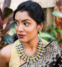 Stone German Silver Statement Set