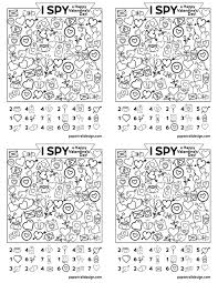 Welcome to my free printable valentine cards page valentine's day is celebrated on february 14 each year. Free Printable I Spy Valentine Exchange Cards Paper Trail Design