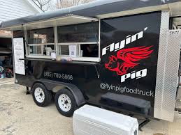 Flyin Pig Food Truck — Mobile caterer food truck in Mandeville, Louisiana