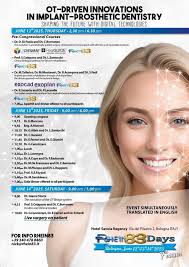 Rhein83 Days: Join Us at the International Dental Congress 2025 in Italy,  June 12th 13th and 14th! Dear Professional, We are thrilled to invite you  to the Rhein83 International Dental Congress 2025