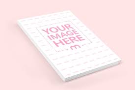 Download 3d Notepad Mockup Mediamodifier