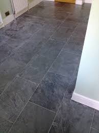 Slate Floor Before Cleaning In Shepperton Kitchen Floor Tile Slate Tile Floor Flooring